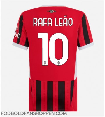 AC Milan Rafael Leao #10 Hjemmebanetrøje Dame 2024-25 Kortærmet